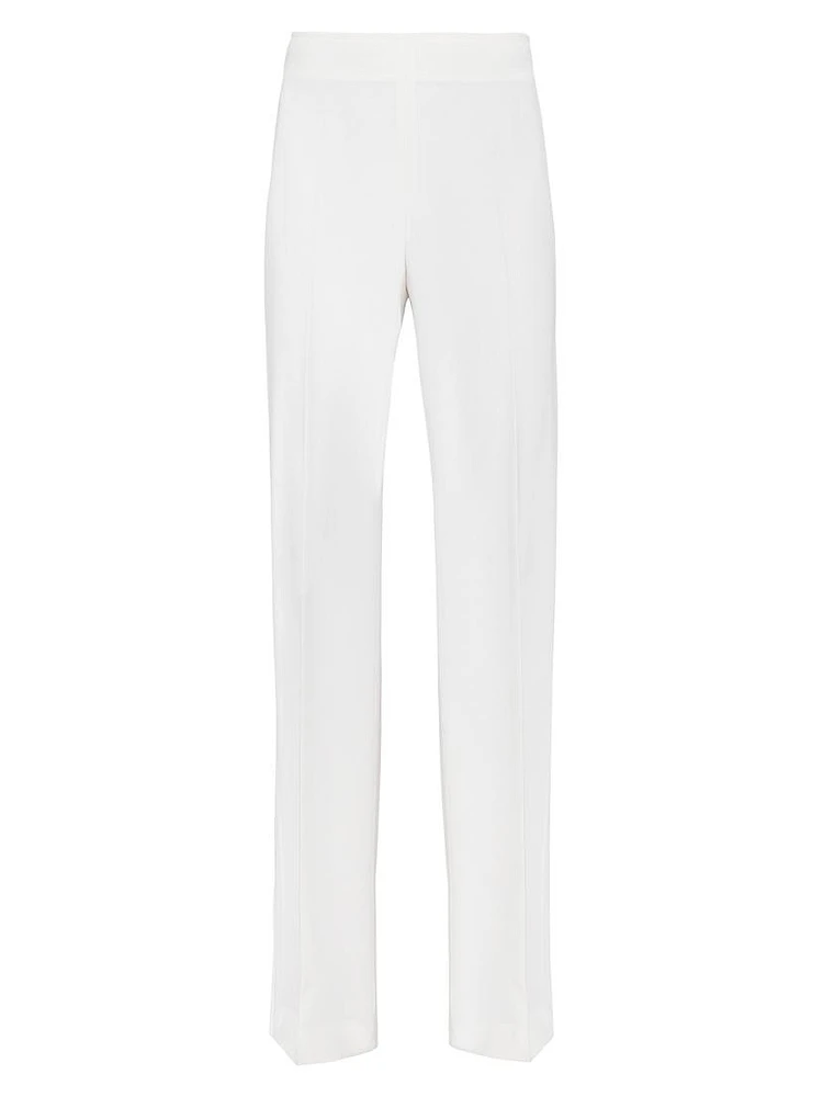 Tailored Straight-Leg Pants