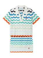 Little Girl's & Wavy Crochet Top