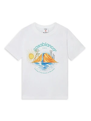 Little Boy's & Oasis Printed T-Shirt