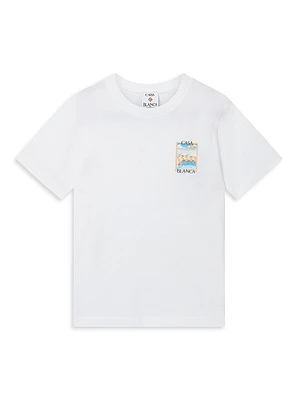 Little Boy's & Surreal Pool Graphic T-Shirt