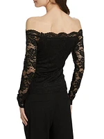 Lace Off-the-Shoulder Top