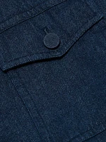 Denim Belted Jacket