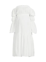 Seine Gauze Midi-Dress