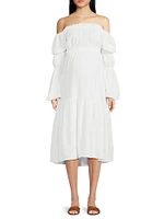 Seine Gauze Midi-Dress