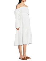 Seine Gauze Midi-Dress