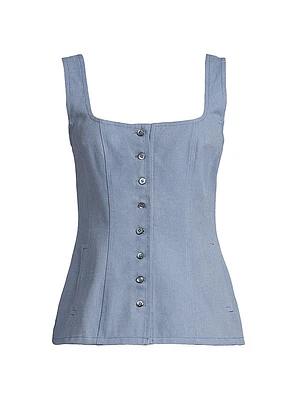 Everyday Tropics Seamed Vest
