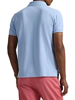 Custom-Slim-Fit Big Pony Mesh Polo Shirt