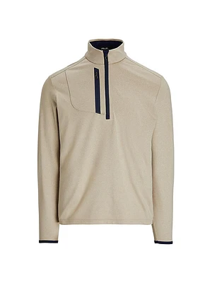 Stretch Jersey Quarter-Zip