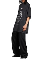 Optical Oversized T-Shirt
