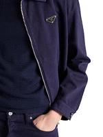 Old Denim Zipper Jacket