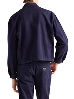Old Denim Zipper Jacket