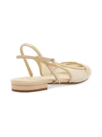 Tita Mesh Slingback Flats