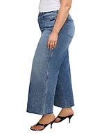 Good Skate Wide-Leg Crop Jeans