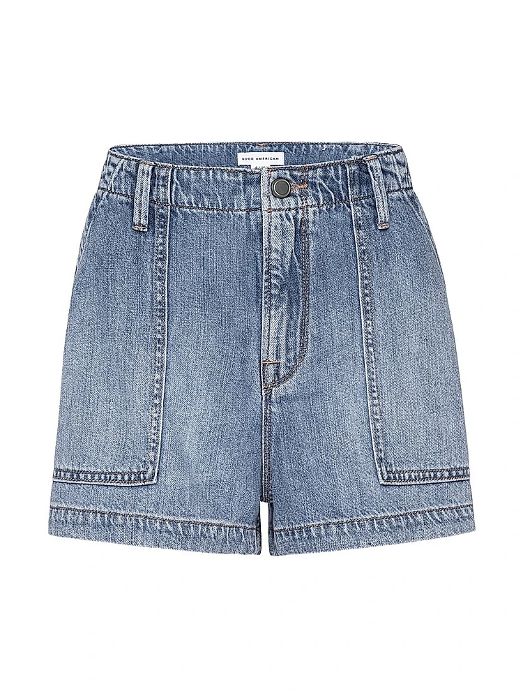 Lite Linen Denim Shorts