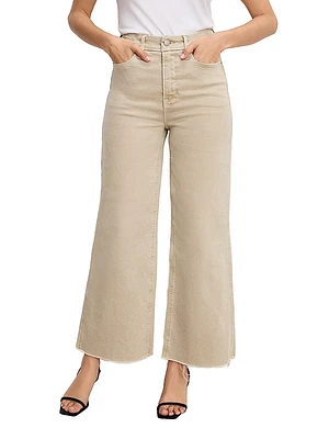 Good Skate Wide-Leg Crop Jeans