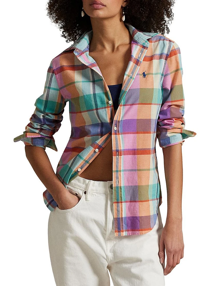 Plaid Cotton Shirt