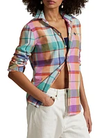 Plaid Cotton Shirt