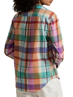 Plaid Cotton Shirt