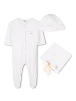Baby's Beanie & Footie Set