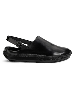 Whipstitched Slingback Clog