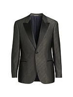 Shiny Woven Dinner Jacket