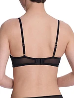Peony Lace Plunge Unlined Underwire Bra