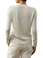 Hamptons Spring Polo Bear Lofty Silk Sweater