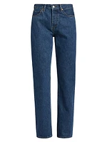 90s High-Rise Straight-Leg Jeans
