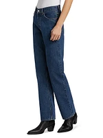 90s High-Rise Straight-Leg Jeans
