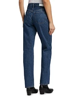 90s High-Rise Straight-Leg Jeans