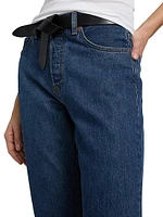90s High-Rise Straight-Leg Jeans