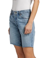 `90s Comfy Denim Boyfriend Shorts