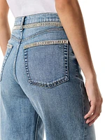 Andi High-Rise Ankle Wide-Leg Jeans