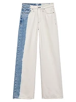 Featherweight Logan Mid-Rise Wide-Leg Jeans