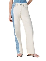 Featherweight Logan Mid-Rise Wide-Leg Jeans