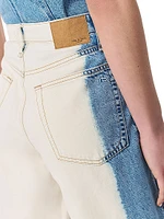 Featherweight Logan Mid-Rise Wide-Leg Jeans