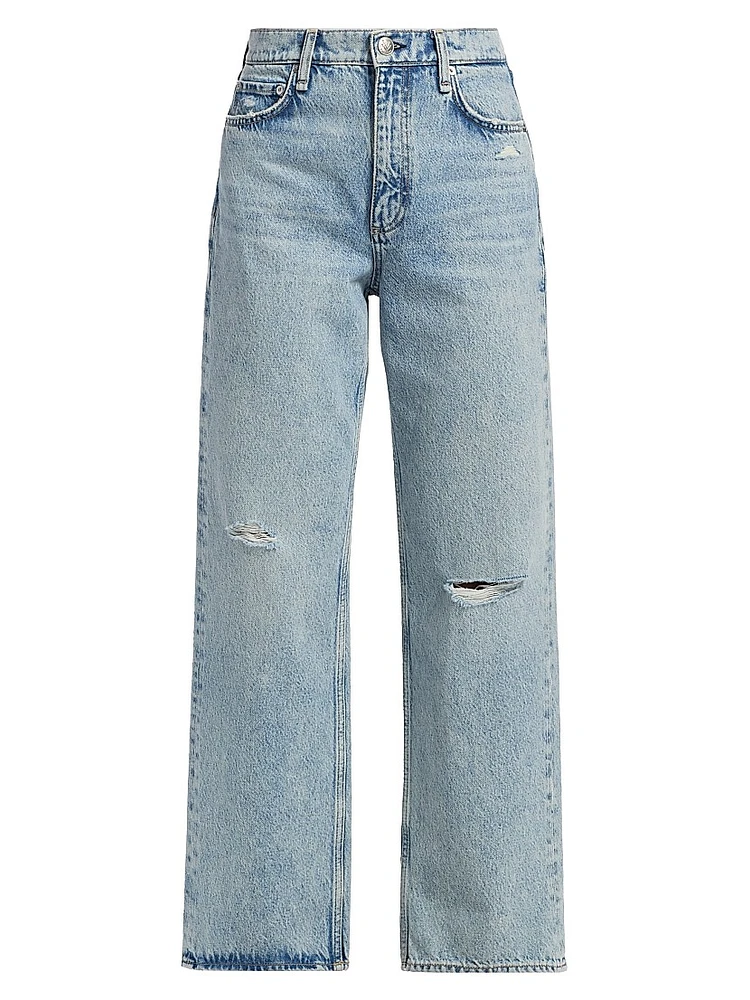 Shea High-Rise Relaxed Straight Jeans