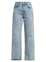Shea High-Rise Relaxed Straight Jeans