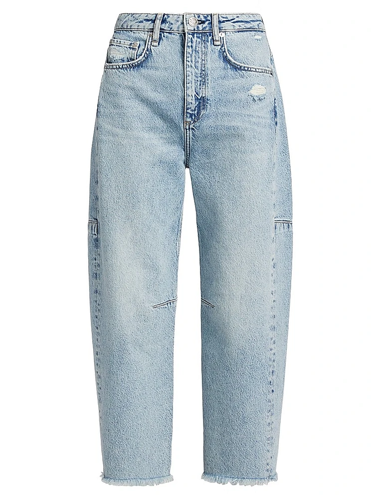 Charlie High-Rise Barrel Jeans