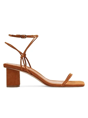 Pompeii 63MM Suede Block-Heel Sandals