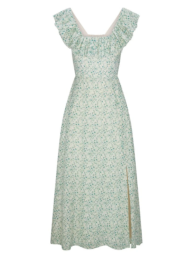Iris Cotton Maxi Dress