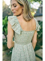Iris Cotton Maxi Dress
