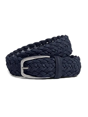Braided Leather Belt