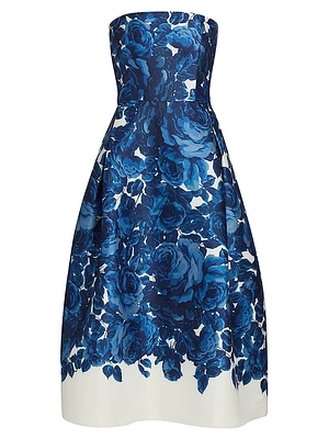 Shay Strapless Midi-Dress