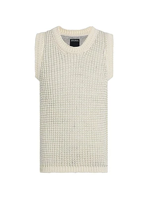 Cotton and Linen Vest