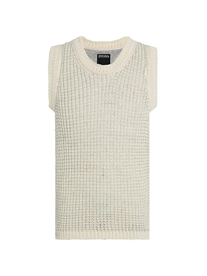 Cotton and Linen Vest