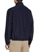 Silk Blouson Jacket
