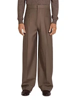 Silk and Wool Pants
