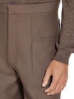 Silk and Wool Pants