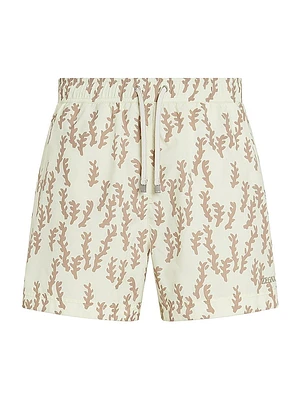 Printed Swim Trunks